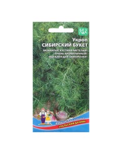 Семена Укроп Сибирский букет 2 г 4 шт Уральский дачник