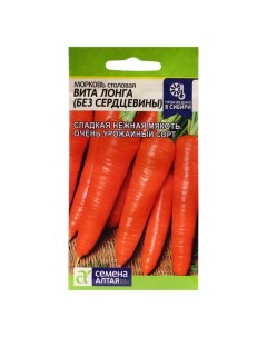 Семена Морковь Вита Лонга без сердцевины урожайный лежкий сорт цп 2 г 3 шт Семена алтая