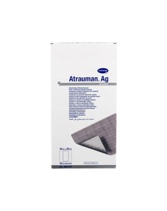Повязка Atrauman AG с серебром мазевая антибактериальная 10х20см 499574 3 шт Hartmann