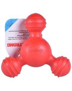 Игрушка для собак Молекула для грызения красная Nunbell