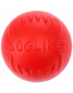 Апорт для собак Мяч средний розовый 8 5 см Doglike