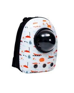 Рюкзак для переноски животных с окном для обзора хочу на море 32 х 25 х 42 см Пижон