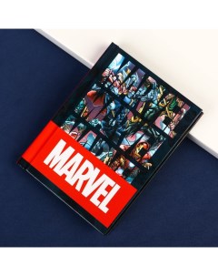 Блокнот А7 64 листа в твердой обложке Мстители Marvel
