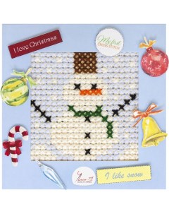 Набор для вышивания Снеговик X15 Luca-s