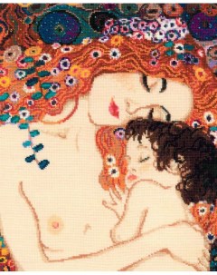 Набор для вышивания Риолис Материнская любовь по мотивам картины Г Климта Сотвори сама