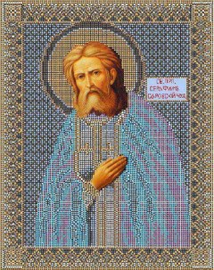 Набор для вышивания Святой Серафим Саровский 3005 БГ Матренин посад