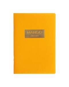 Блокнот А5 48 листов Mango обложка мелованный картон ламинация soft touch тиснение ф Listoff
