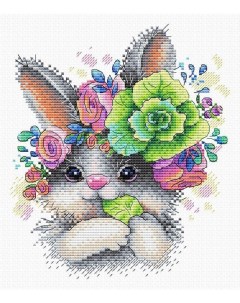 Набор для вышивания Очаровательный кролик Жар-птица