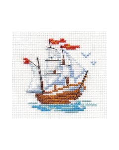 Набор для вышивания Кораблик136843 Alisa