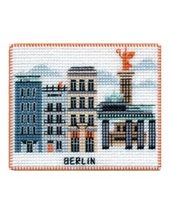 Набор для вышивания Магнит Столицы мира Берлин Овен