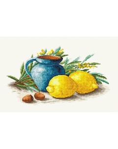 Набор для вышивания Лимоны Сделано с любовью
