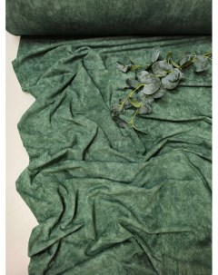 Ткань кулирка варёнка Зеленая 100х180см Nobrand