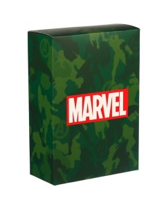 Коробка складная 16х23х7 5 см 23 февраля Мстители 2 шт Marvel