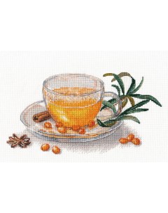 Набор для вышивания Облепиховый чай 1454 Овен