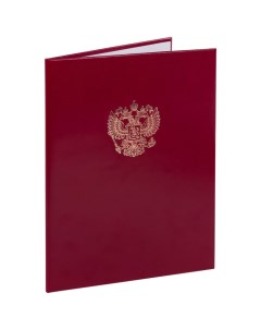 Папка адресная бумвинил с гербом России 5 шт Nobrand