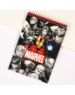 Блокнот на гребне А5 40 листов Мстители Marvel