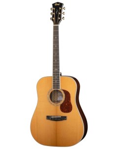 Акустическая гитара цвет натуральный с чехлом Gold Series Gold D8 WCASE NAT Cort