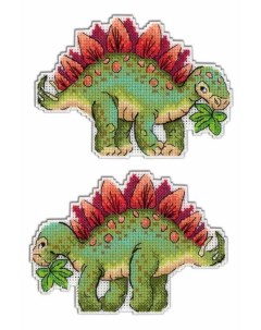 Набор для вышивания МП студия Динозавры Стегозавр Р 270 Жар-птица
