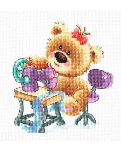 Набор для вышивания Мишкино рукоделие Шитье МКН 37 14 Многоцветница