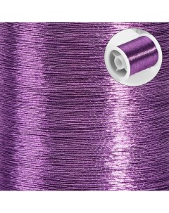 Нить металлизированная 91 1 м цвет фиолетовый 6 шт Арт узор