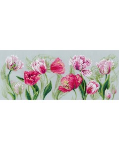 Набор для вышивания Весенние тюльпаны 100 052 Сотвори сама