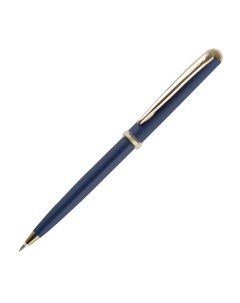 Ручка шариковая Venus синяя 0 7мм корпус синий золото кнопочный механизм футляр Luxor
