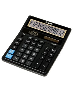 Калькулятор настольный SDC 888TII 12 разрядов двойное питание 158 203 31мм черный Eleven