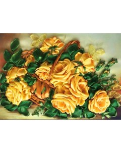 Набор для вышивания Желтые розы КЛ Н 3030 Каролинка