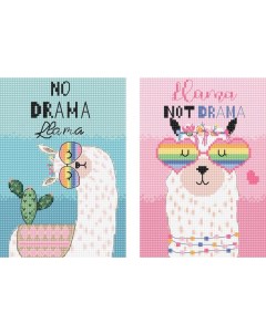 Набор для вышивания No Drama Llama Letistitch