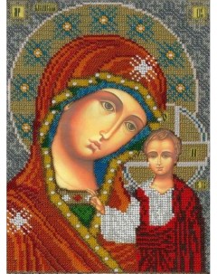 Набор для вышивания Казанская Богородица L 157 Вышиваем бисером