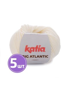 Пряжа Big Atlantic 104 белый 5 шт по 50 г Katia