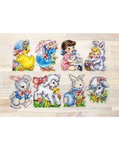 Набор для вышивания Easter Ornaments Kit Letistitch