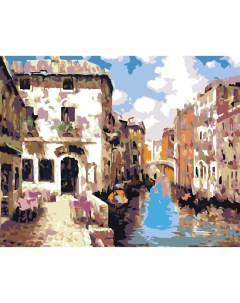 Картина по номерам Летняя Венеция 40x50 Живопись по номерам