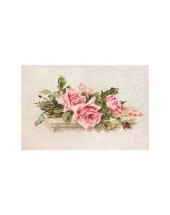 Набор для вышивания Розовые розы Luca-s