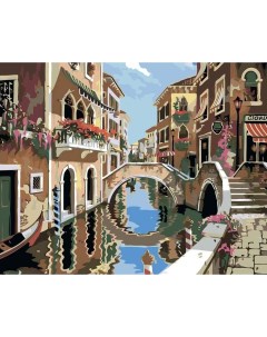 Картина по номерам Венецианские каналы 40x50 Живопись по номерам