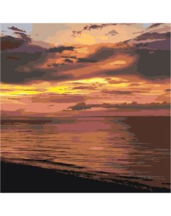 Картина по номерам Морской закат Живопись по номерам