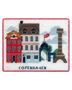 Набор для вышивания Магнит Столицы мира Копенгаген Овен