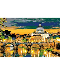 Картина по номерам Вечер в Риме 40x60 Живопись по номерам