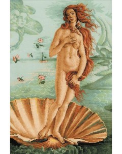Набор для вышивания Рождение Венеры по мотивам картины С Боттичелли 100 Риолис (premium)