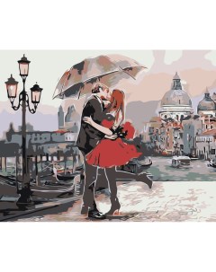 Картина по номерам Свидание в Венеции 40x50 Живопись по номерам