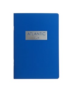 Блокнот А5 48 листов Atlantic обложка мелованный картон ламинация soft touch тиснени Listoff