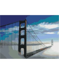 Картина по номерам Мост в облака 30x40 Живопись по номерам
