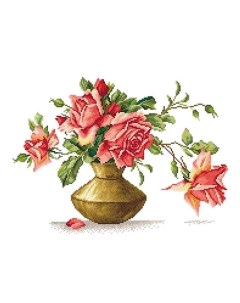Набор для вышивания Крымские розы ЦВ 051 Сделано с любовью