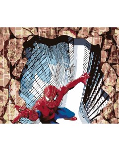Картина по номерам Человек паук Супергерой Живопись по номерам