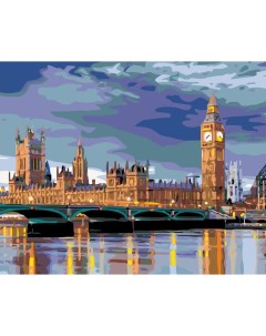 Картина по номерам Лондонский мост 40x50 Живопись по номерам