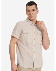 Рубашка с коротким рукавом мужская Бежевый Outventure