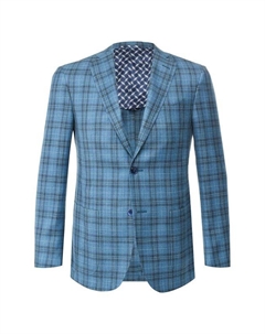 Пиджак из смеси шерсти и шелка Zilli