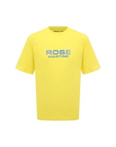 Хлопковая футболка Martine rose
