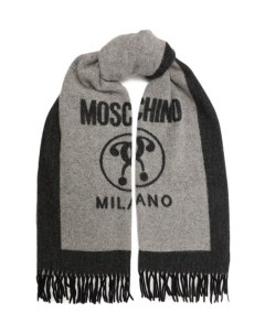 Шерстяной шарф Moschino