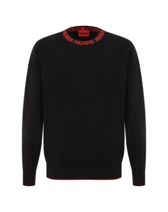 Хлопковый джемпер Hugo
